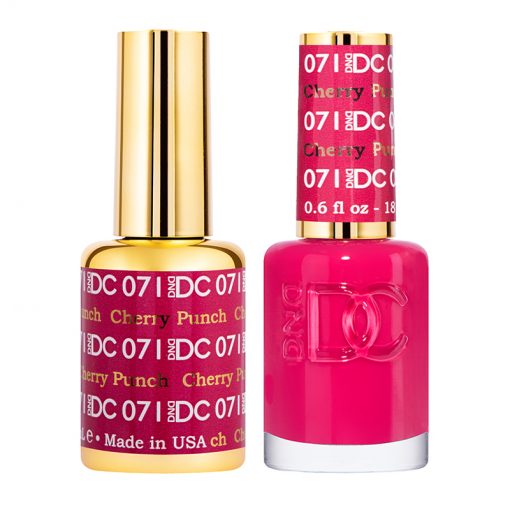 DND DC Gel Nail Polish Duo 071 - Cherry Punch