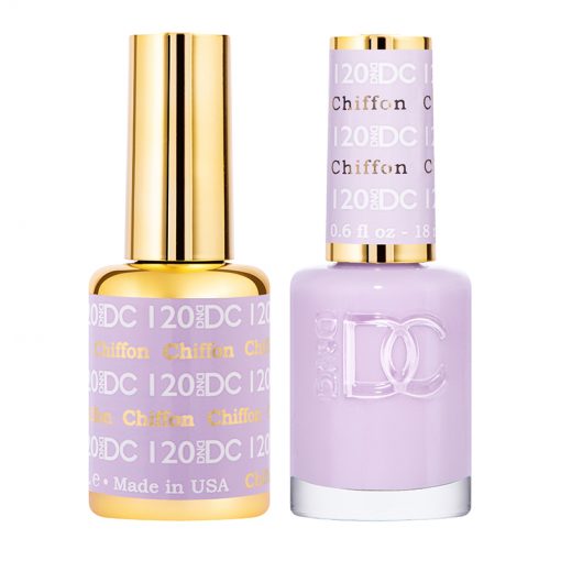 DND DC Gel Nail Polish Duo  120 - Chiffron