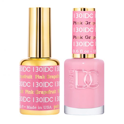 DND DC Gel Nail Polish Duo  130 - Pink Grapefruit