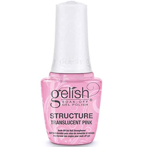 Gelish Soak-Off Gel - Gel Estructural Rosa Translúcido 0.5oz/15ml