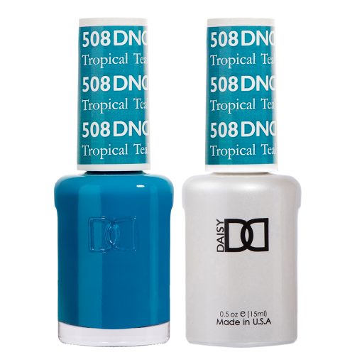Sơn móng tay gel DND Duo 508 - Xanh ngọc nhiệt đới