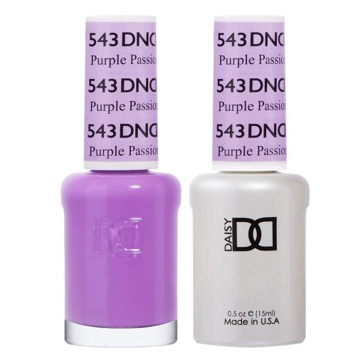 Sơn móng tay gel DND Duo 543 - Purple Passion