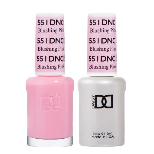 Sơn móng tay gel DND Duo 551 - Hồng phấn