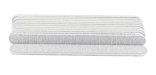 Gói 12 - Dũa móng tay Zebra, chất lượng chuyên nghiệp, độ nhám 80/80 - (Sản xuất tại Hoa Kỳ) 