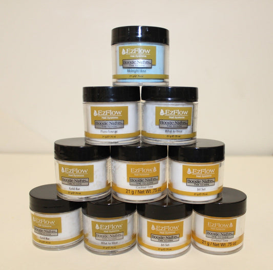 Bột nhũ Acrylic EzFlow Boogie Nights "TIME TO SHINE" - Chọn màu của bạn