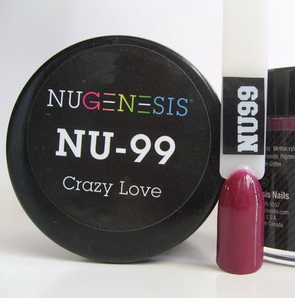 Bột nhúng móng NuGenesis Healthy Manicure Nail Dipping Powder Colors lọ 2oz/43g NU61 - 120 