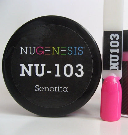 Bột nhúng móng NuGenesis Healthy Manicure Nail Dipping Powder Colors lọ 2oz/43g NU61 - 120 