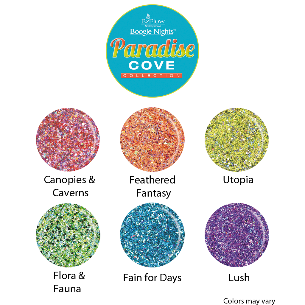 EzFlow Boogie Night - Colección PARADISE COVE 0.75oz/21g - Elige tus colores 