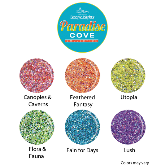 EzFlow Boogie Night - Colección PARADISE COVE 0.75oz/21g - Elige tus colores 