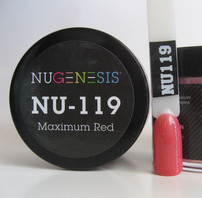 Bột nhúng móng NuGenesis Healthy Manicure Nail Dipping Powder Colors lọ 2oz/43g NU61 - 120 