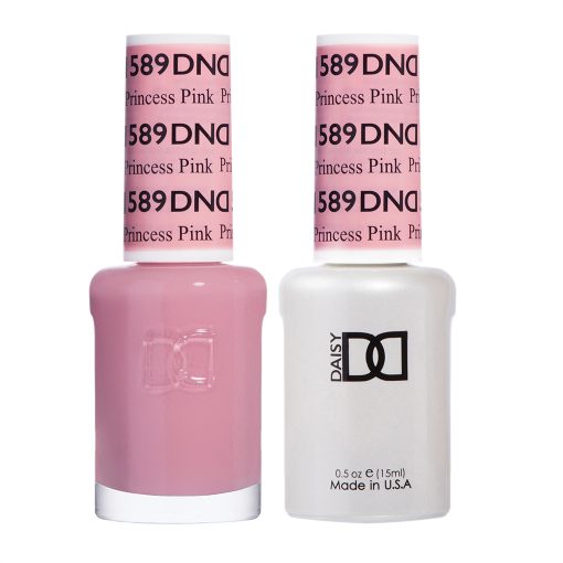 DND Gel Nail Polish Duo 589 - Princess Pink