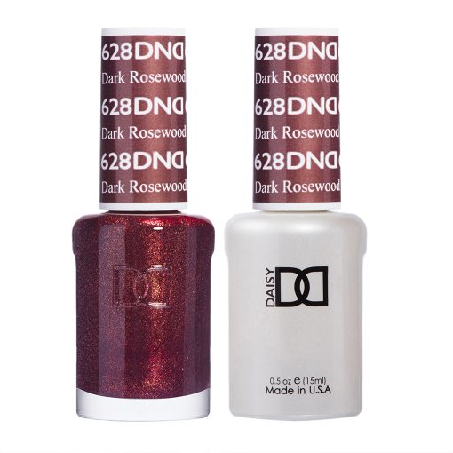 DND Gel Nail Polish Duo 628 - Dark Rosewood