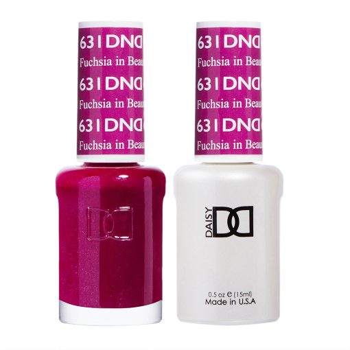 Sơn móng tay gel DND Duo 631 - Màu hồng cánh sen trong sắc đẹp