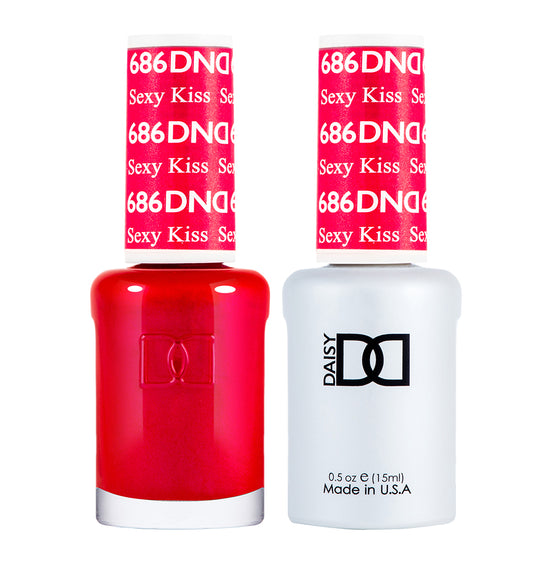 DND Gel Nail Polish Duo 686 - Sexy Kiss