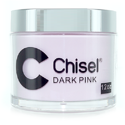 Cincel Nail Art Dipping/Acrílico 2 en 1 Polvo - ROSA OSCURO Tamaño de recambio 12oz