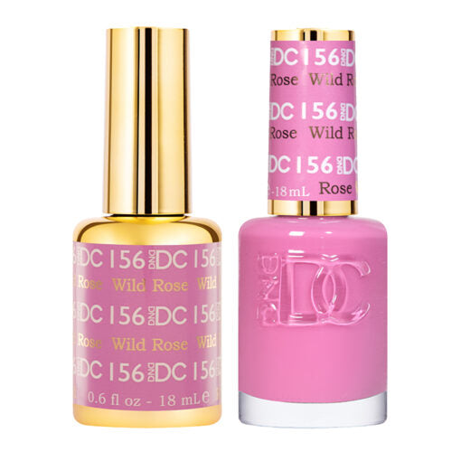 DND DC Duo Gel &amp; Sơn móng tay 156 - Wild Rose