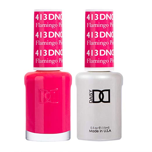 Sơn móng tay dạng gel DND Duo 413 - Hồng hạc