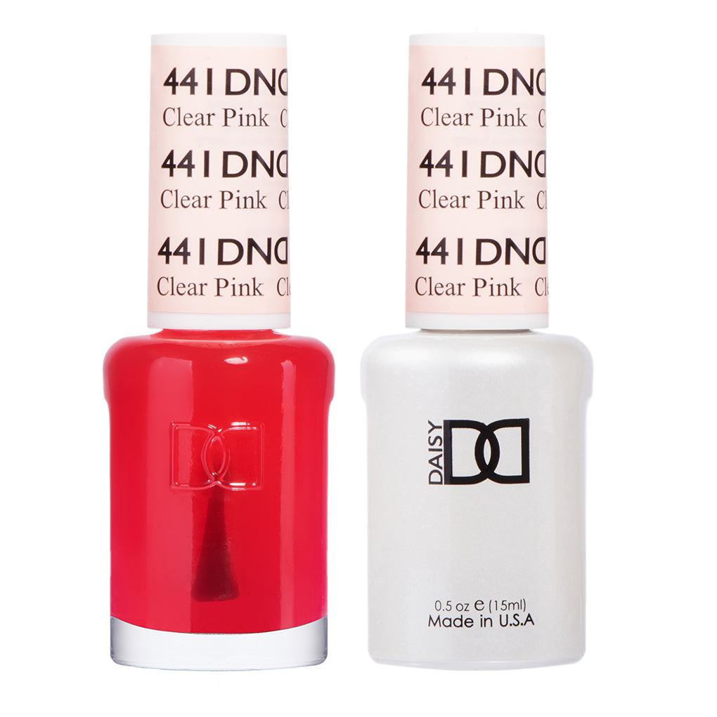 Sơn móng tay gel DND Duo 441 - Hồng trong