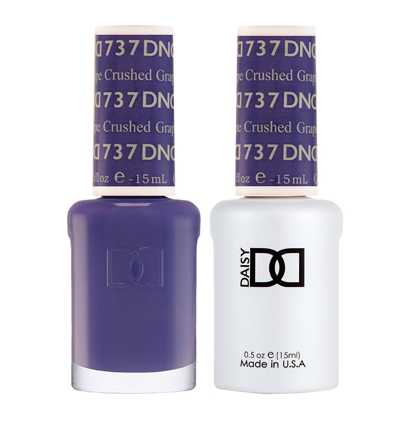 DND Gel Nail Polish Duo 737 - Crushed Grape