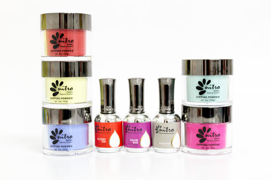Hệ thống bột nhúng móng tay NITRO Matching SNS Dip Dipping Powder 2 oz / 59 g (NT 01 - NT60) 