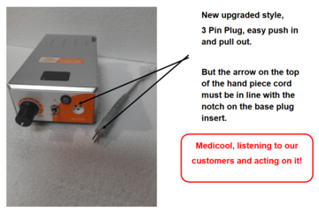 Máy giũa móng tay Medicool Pro Power 35K chạy điện cầm tay &amp; có thể sạc lại - Trắng ngọc trai