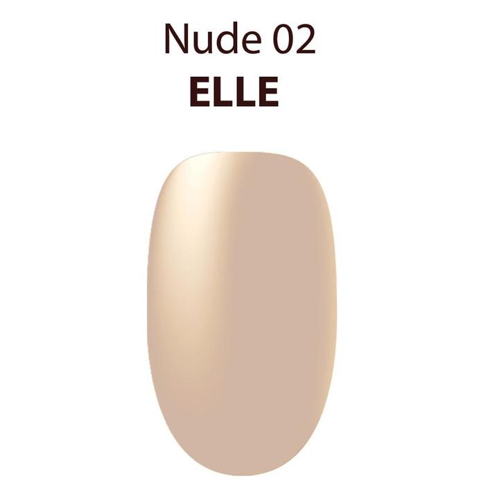 NUGENESIS -Bột nhúng làm móng tay Nude Elle Collection 12 màu 