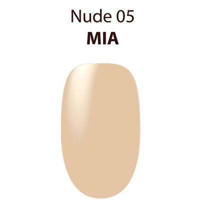 NUGENESIS -Bột nhúng làm móng tay Nude Elle Collection 12 màu 