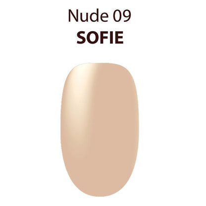 NUGENESIS -Bột nhúng làm móng tay Nude Elle Collection 12 màu 