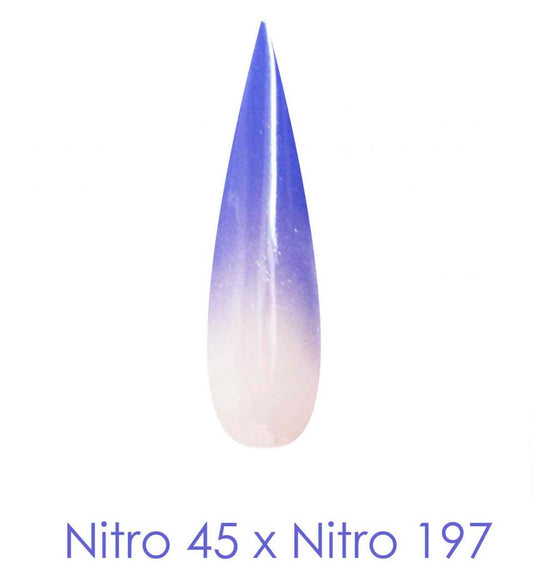 Bột nhúng Nitro - Bộ 2 màu Ombre 2oz/Hũ - PRINCE CHARMER (NT045 X 197)