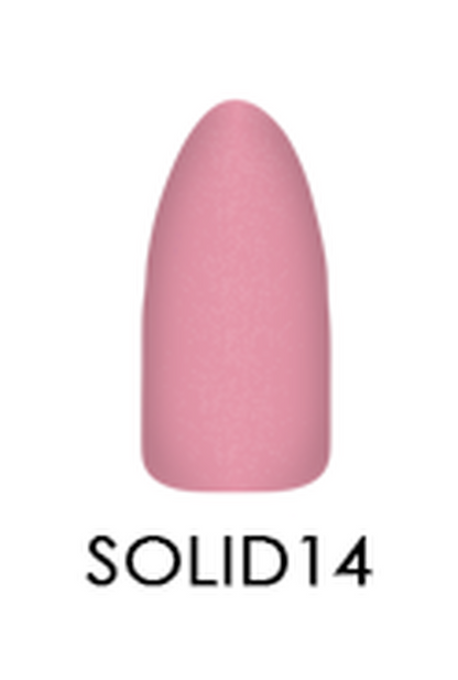 Cincel Nail Art 2 en 1 Acrílico y Polvo de Inmersión Sólido #014