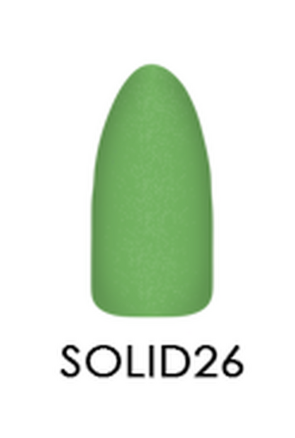 Cincel Nail Art Manicura 2 en 1 Acrílico y Polvo de Inmersión Sólido #026