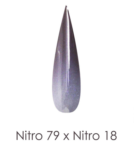 Bột nhúng Nitro - Bộ 2 màu Ombre 2oz/Hũ - SWOLLEN WIZARDS (NT079 X 018)