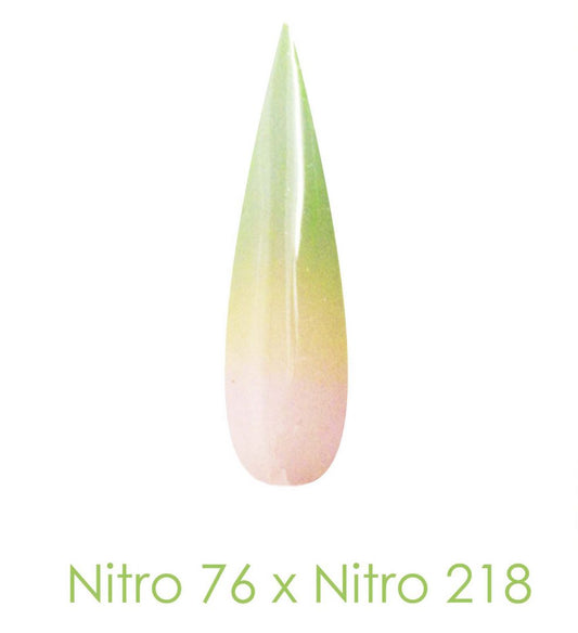 Bột nhúng Nitro - Bộ 2 màu Ombre 2oz/Hũ - VOLTAIC EDEN (NT076 X 218)