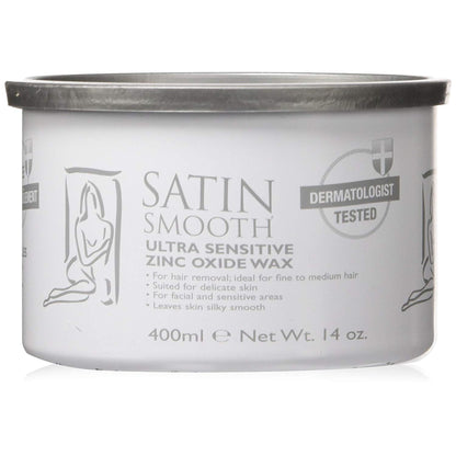 Sáp kẽm oxit Satin Smooth Pot Wax, 14 Ounce - Gói 10