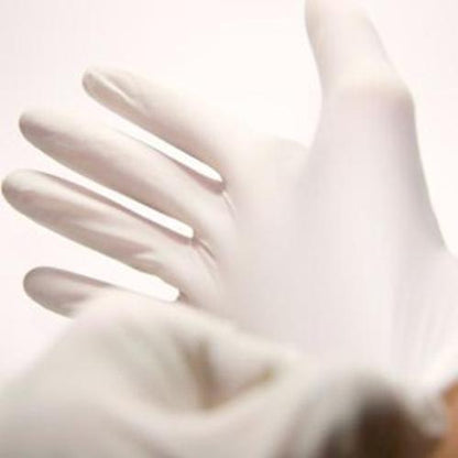 Shamrock Latex Industrial Powder Free Textured Gloves Size SMALL - Case Pack Of 1000 Gloves