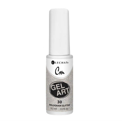 LeChat CM - Removedor de gel artístico para manicura - Brillo holograma n.° 30
