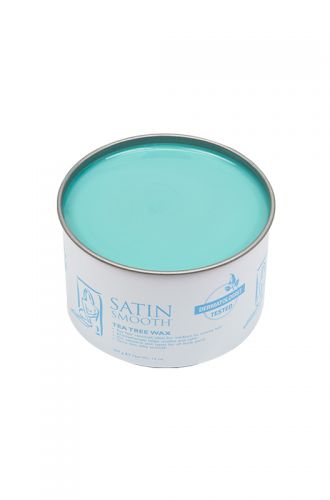Olla de cera de árbol de té suave satinada 14 oz